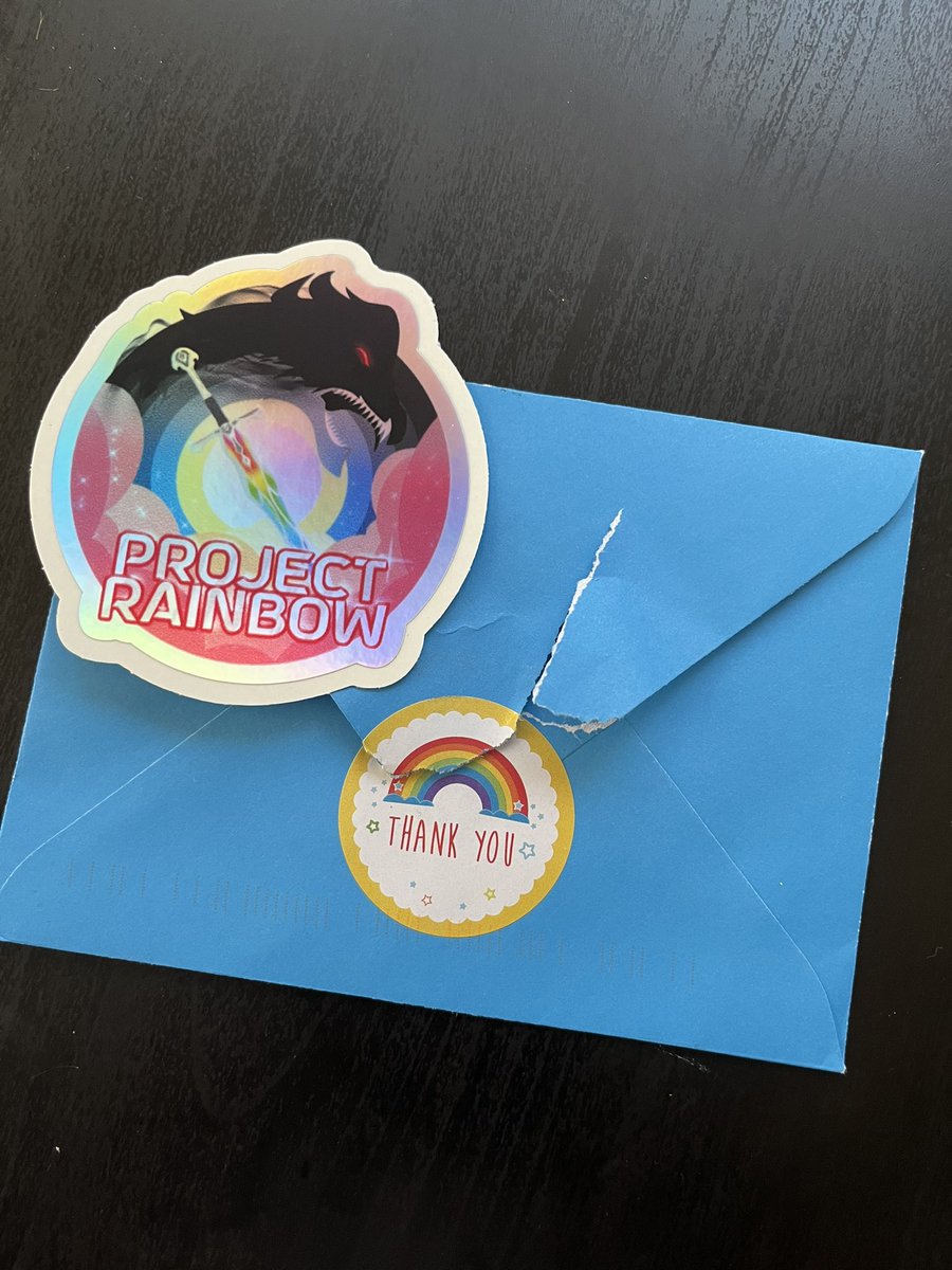 ChelseaMKrause's tweet image. My mail finally came in after being away and @mercedeslewisVO is the sweetest! Thank you! #projectrainbow