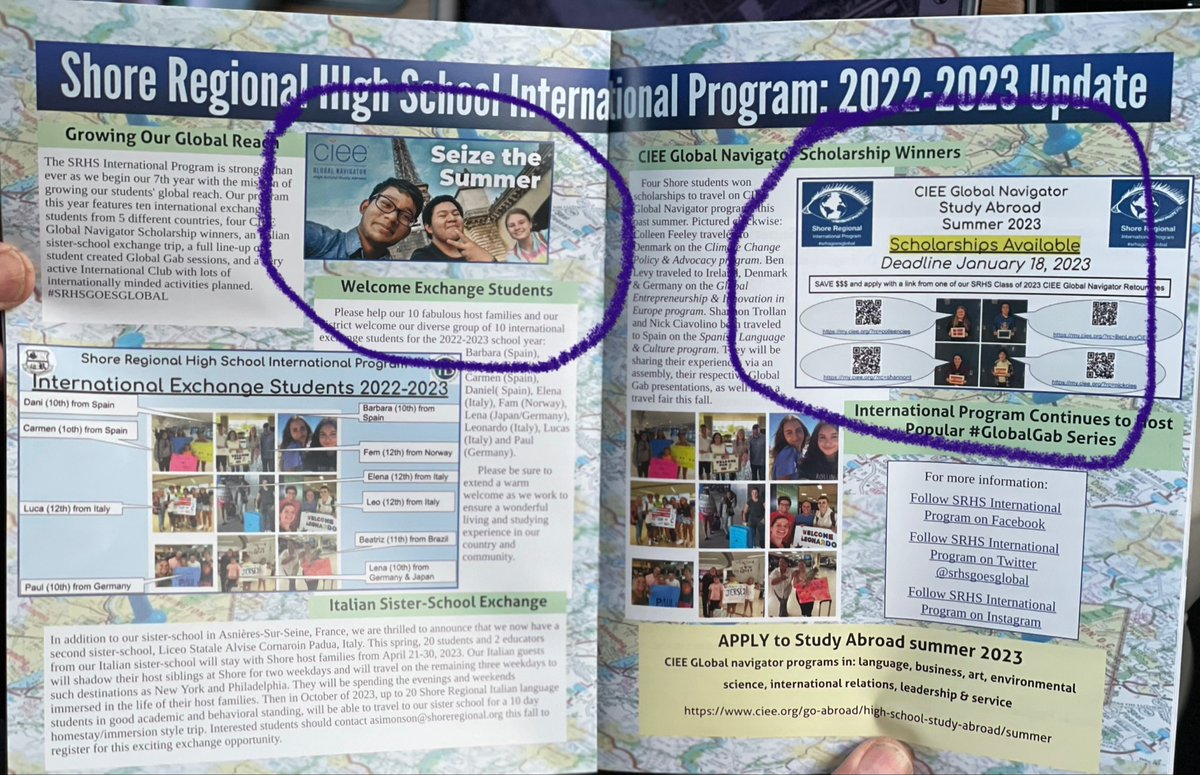 Dedicated educators make great partners in helping to spread the word about CIEE's unique academic programs abroad and scholarship opportunities.ciee.org/go-abroad/high…