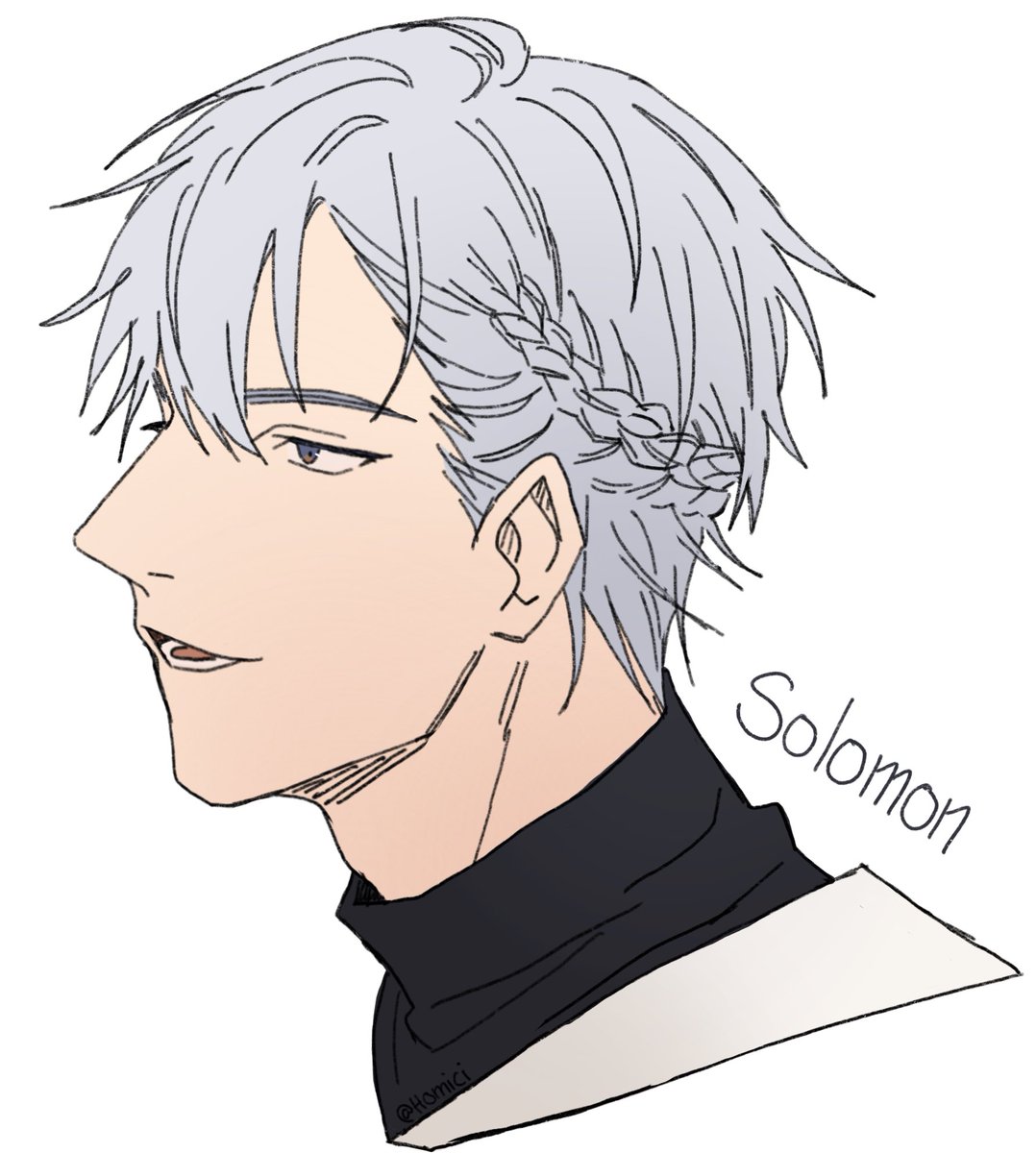 can’t resist playing with his soft silver hair

#obeyme #obeymesolomon