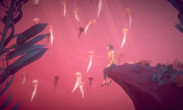 czarzhee's tweet photo. Just played #amemoirblue it’s a beautiful game that feels more like an interactive short film, and only took about an hour https://t.co/lT7OHRZDmX