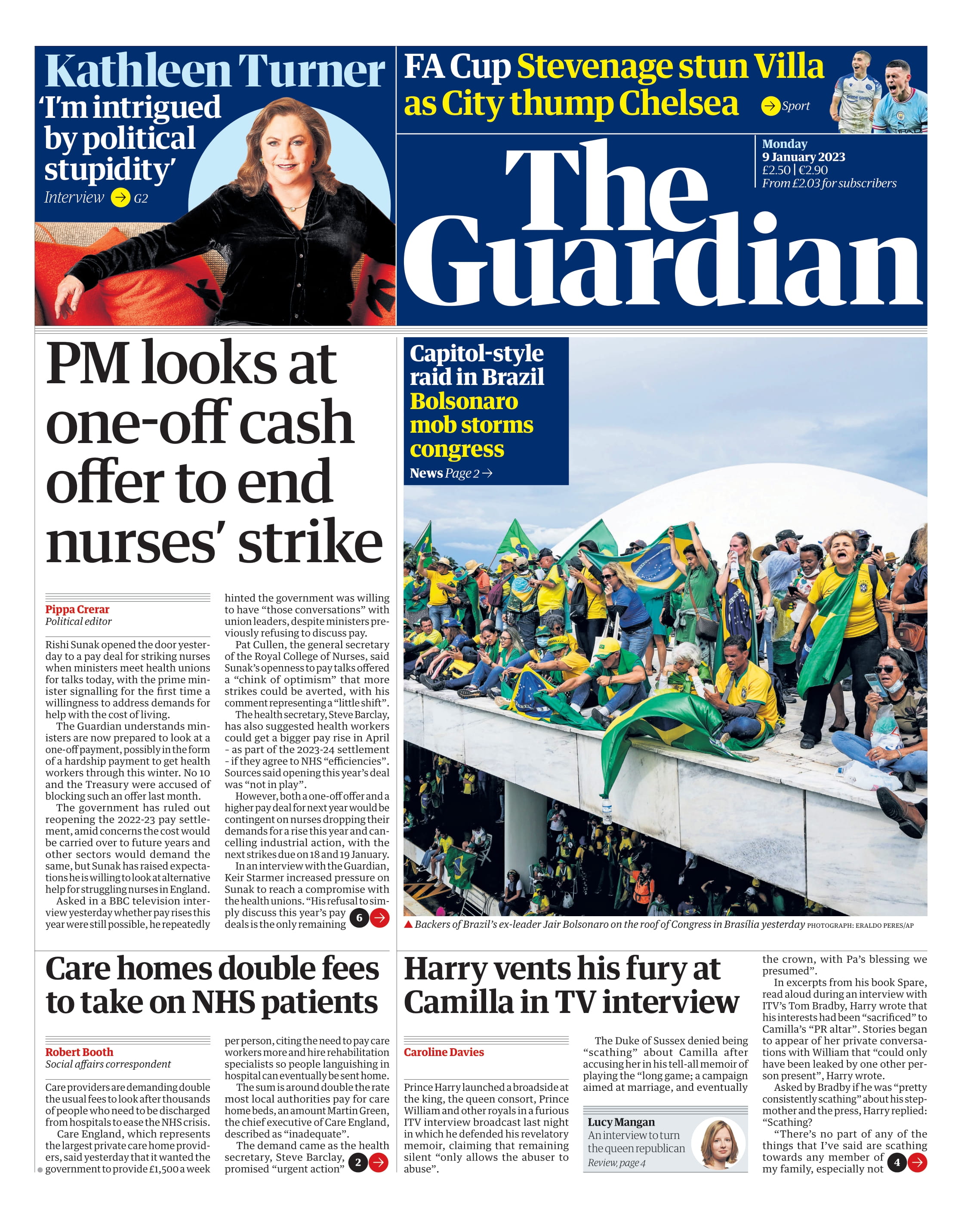 the-guardian-on-twitter-guardian-front-page-monday-9-january-2023