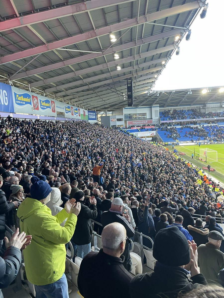 We @LUFC have the best support in the world.. FACT #lufc #lufcawaydays