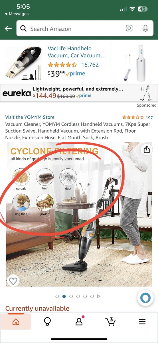 ScottTannenbaum's tweet photo. @amazon WTF.  EXPLAIN YOURSELVES #Antisemitism #Jewish #AmazonDeals #Antisemitic https://t.co/zkMHHHHE5l