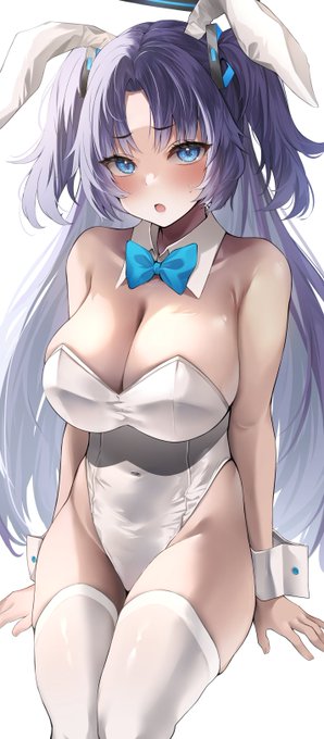 あけましておめでとうのバニーユウカ🐰
#ブルアカ 