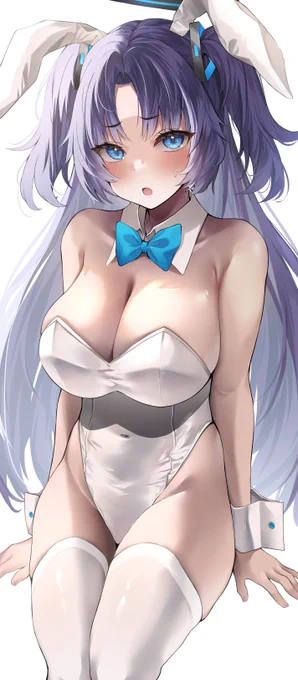 あけましておめでとうのバニーユウカ🐰
#ブルアカ 