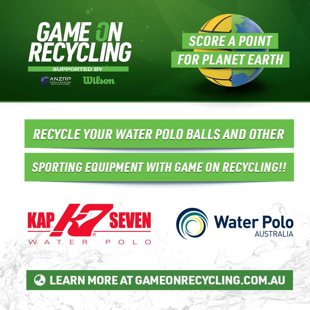 Are you in Perth for the🤽 #AYWPC2023?  Head down to @MelvilleWPC today (Jan 8th) between 8am and 8pm or on Jan 15th (8am-1pm) you can recycle worn out #waterpolo  and sports balls #WanderOutYonder #ThisIsPerth #ThisIsWA 
@WestAustralia @WaterpoloAus #greensports #circularsport