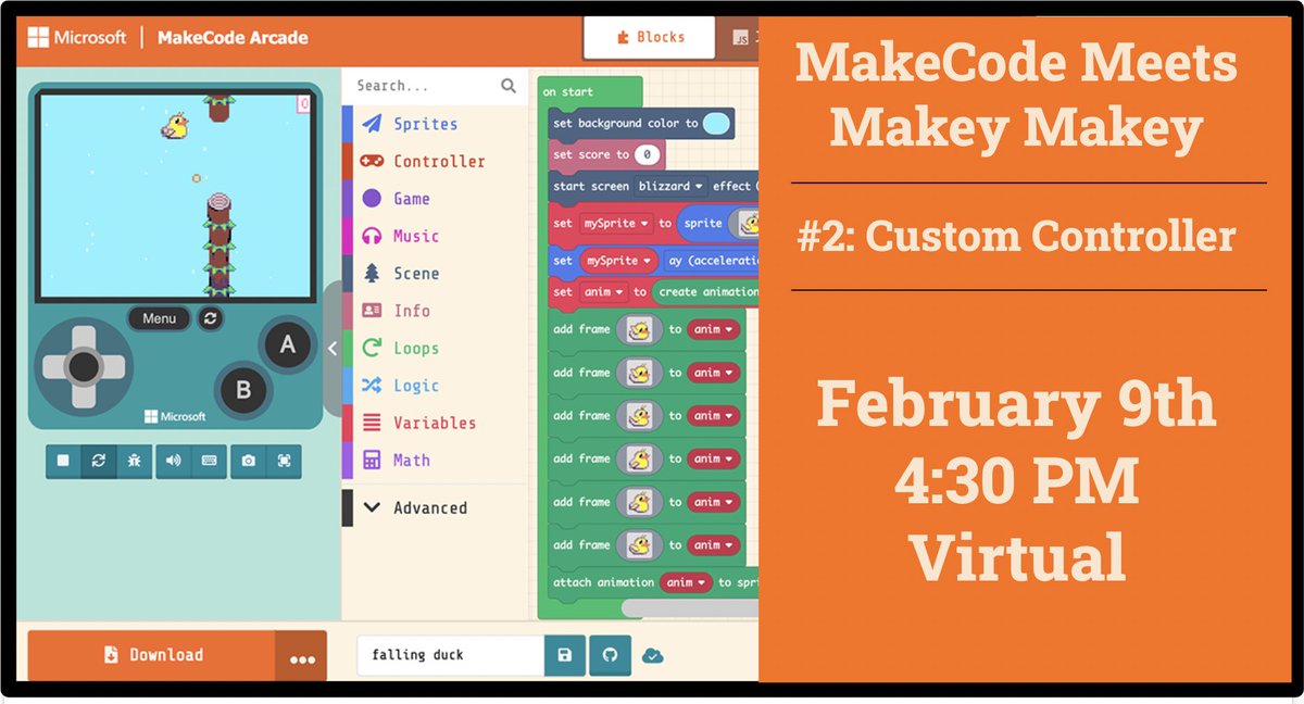 CSTA Western Mass (@cstawm) on Twitter photo Custom Game Controller Workshop <a href="/MSMakeCode/">Microsoft MakeCode</a> meets <a href="/makeymakey/">Makey Makey</a> <a href="/cstawm/">CSTA Western Mass</a>
#masscue #reinventtheclassroom #mieexpert <a href="/csteachersorg/">CS Teachers Association (CSTA)</a>
westernmass.csteachers.org/Events/session⦠Custom Game Controller Workshop <a href="/MSMakeCode/">Microsoft MakeCode</a> meets <a href="/makeymakey/">Makey Makey</a> <a href="/cstawm/">CSTA Western Mass</a>
#masscue #reinventtheclassroom #mieexpert <a href="/csteachersorg/">CS Teachers Association (CSTA)</a>
westernmass.csteachers.org/Events/sessionā¦