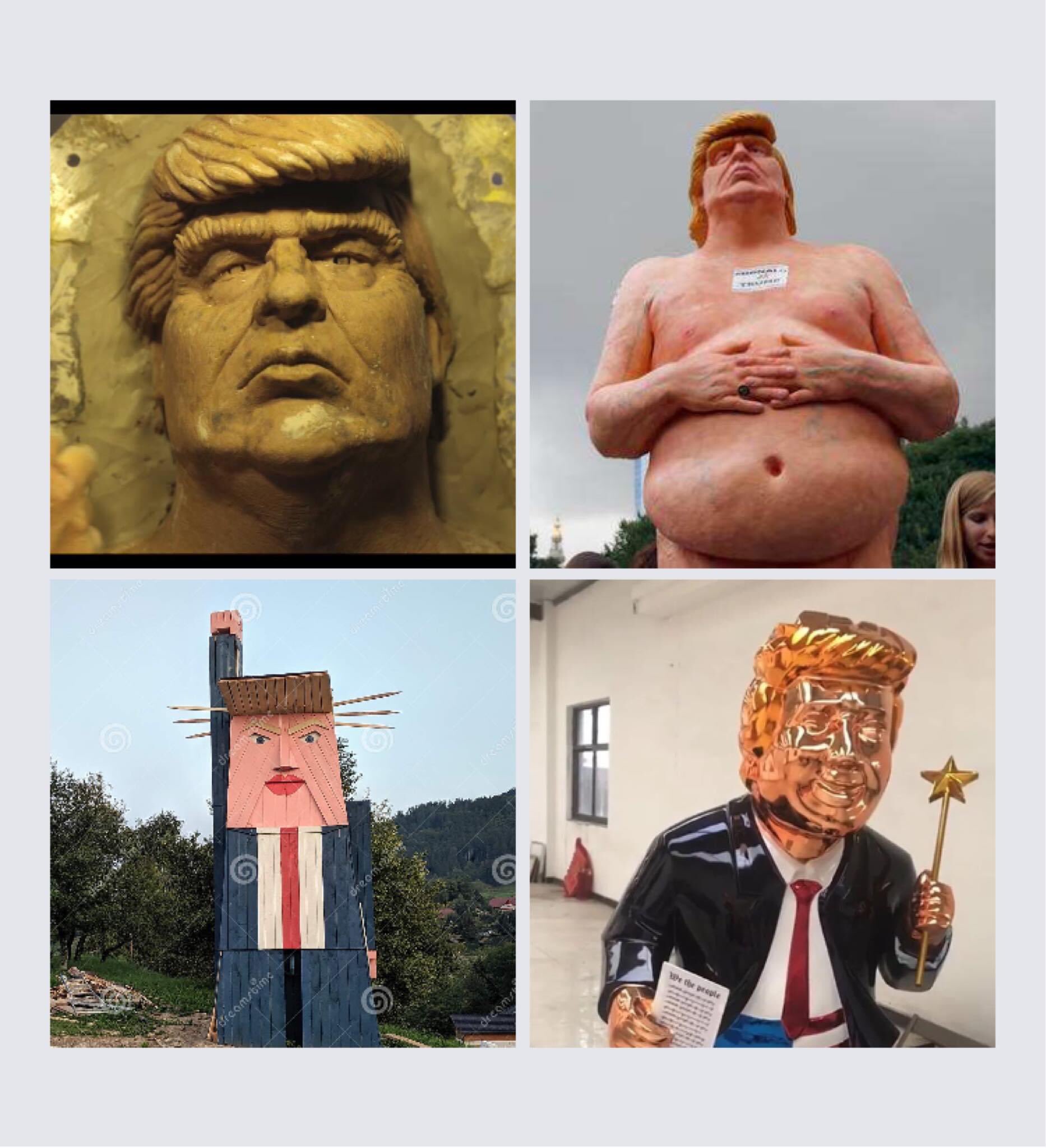 Historic Vids on Twitter "The height of statues from around the world