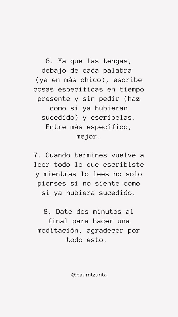 paumtzurita's tweet photo. Te dejo los pasos para hacer tu vision board este año!!!! https://t.co/pduEzOaCMI