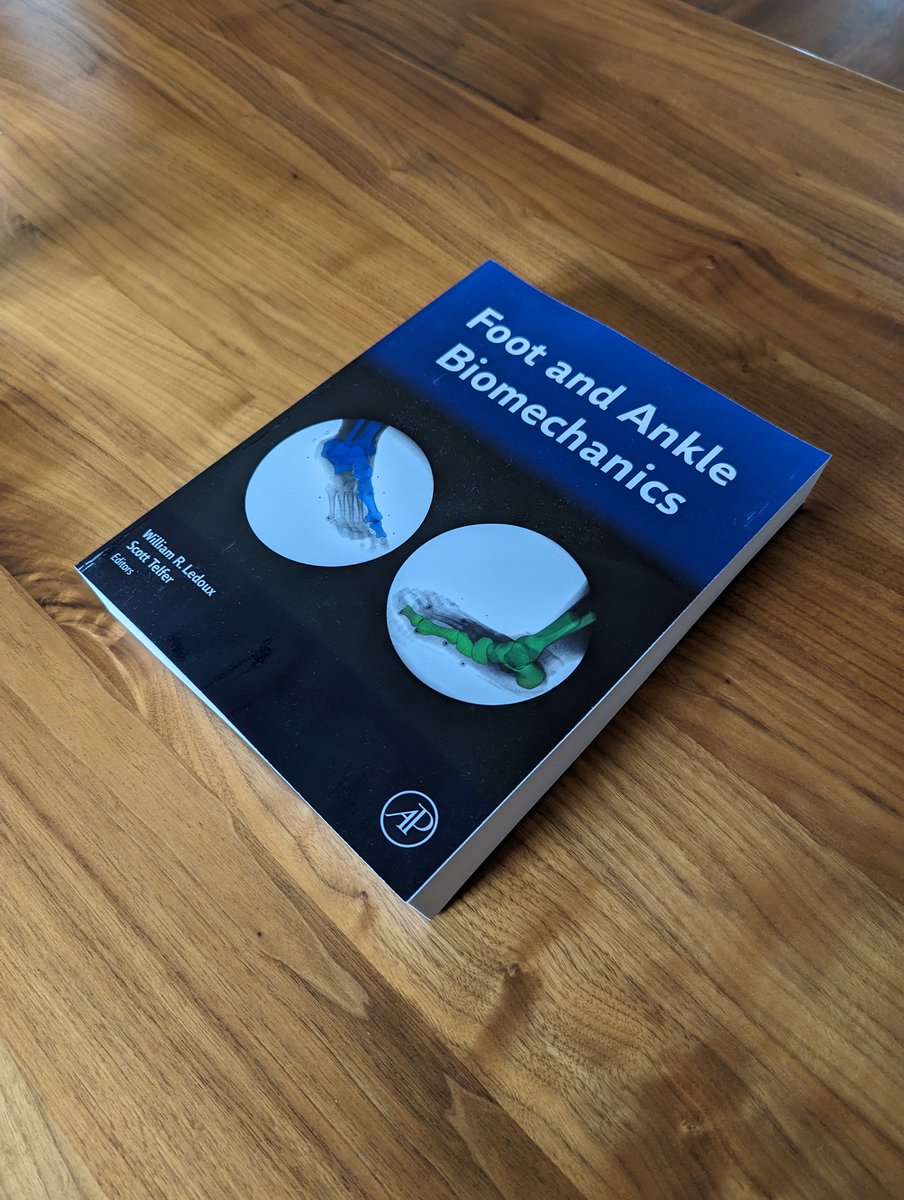 Scott Telfer (@telfer_scott) on Twitter photo A little late, Foot and Ankle Biomechanics has finally been published. Edited by Bil Ledoux and me with sterling chapter contributions from (among many others) <a href="/IreneSDavis/">Irene Davis, PhD, PT</a> <a href="/XtinaB_PhD/">Christina Brunnquell, PhD</a> <a href="/KadePaterson/">Kade Paterson</a> @JohnArn0ld <a href="/FootScience/">Luke Kelly</a> @hyltonmenz @ProfJimWoodburn <a href="/RuthBarn/">Ruth Barn</a> <a href="/Gordon_Hendry/">Gordon J Hendry</a> A little late, Foot and Ankle Biomechanics has finally been published. Edited by Bil Ledoux and me with sterling chapter contributions from (among many others) <a href="/IreneSDavis/">Irene Davis, PhD, PT</a> <a href="/XtinaB_PhD/">Christina Brunnquell, PhD</a> <a href="/KadePaterson/">Kade Paterson</a> @JohnArn0ld <a href="/FootScience/">Luke Kelly</a> @hyltonmenz @ProfJimWoodburn <a href="/RuthBarn/">Ruth Barn</a> <a href="/Gordon_Hendry/">Gordon J Hendry</a>