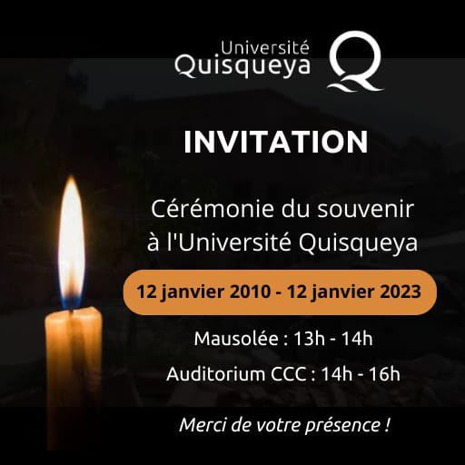 12 janvier 2010
12 janvier 2023

13 après, on n'oublie pas🖤

<a href="/UQuisqueyaHaiti/">Université Quisqueya</a>