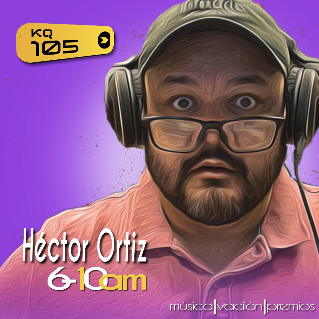 hectorortizpr's tweet photo. Nos oímos mañana tempranito (6-10am) por @KQ105 104.7 98.7 app Uforia https://t.co/JMvh6D4whQ