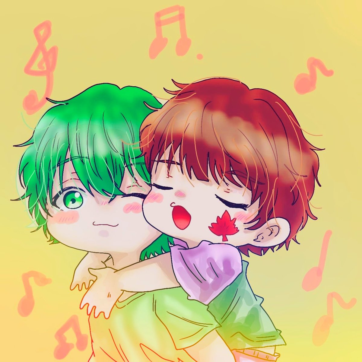 810_hatop's tweet photo. ■イラスト紹介
しゅんちゃん➡@shunnn0
のぐさん➡@Noguchann_0926
ビールちゃん➡@Beer_Summer_0

素晴らしいイラストを描いて下さり、ありがとうございます(* ´ ` )(* . .)ﾍﾟｺﾘ https://t.co/0dwCRADiJ1