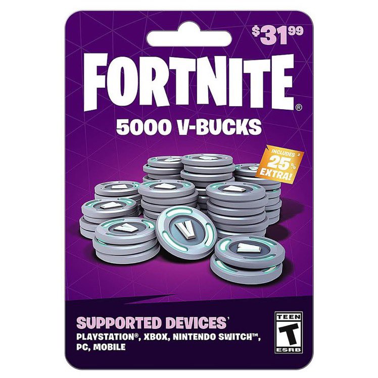 Giving away 5k vbucks! Ends in 24 hours

Like &amp; retweet
Follow me with notifications
Tag 1 friend