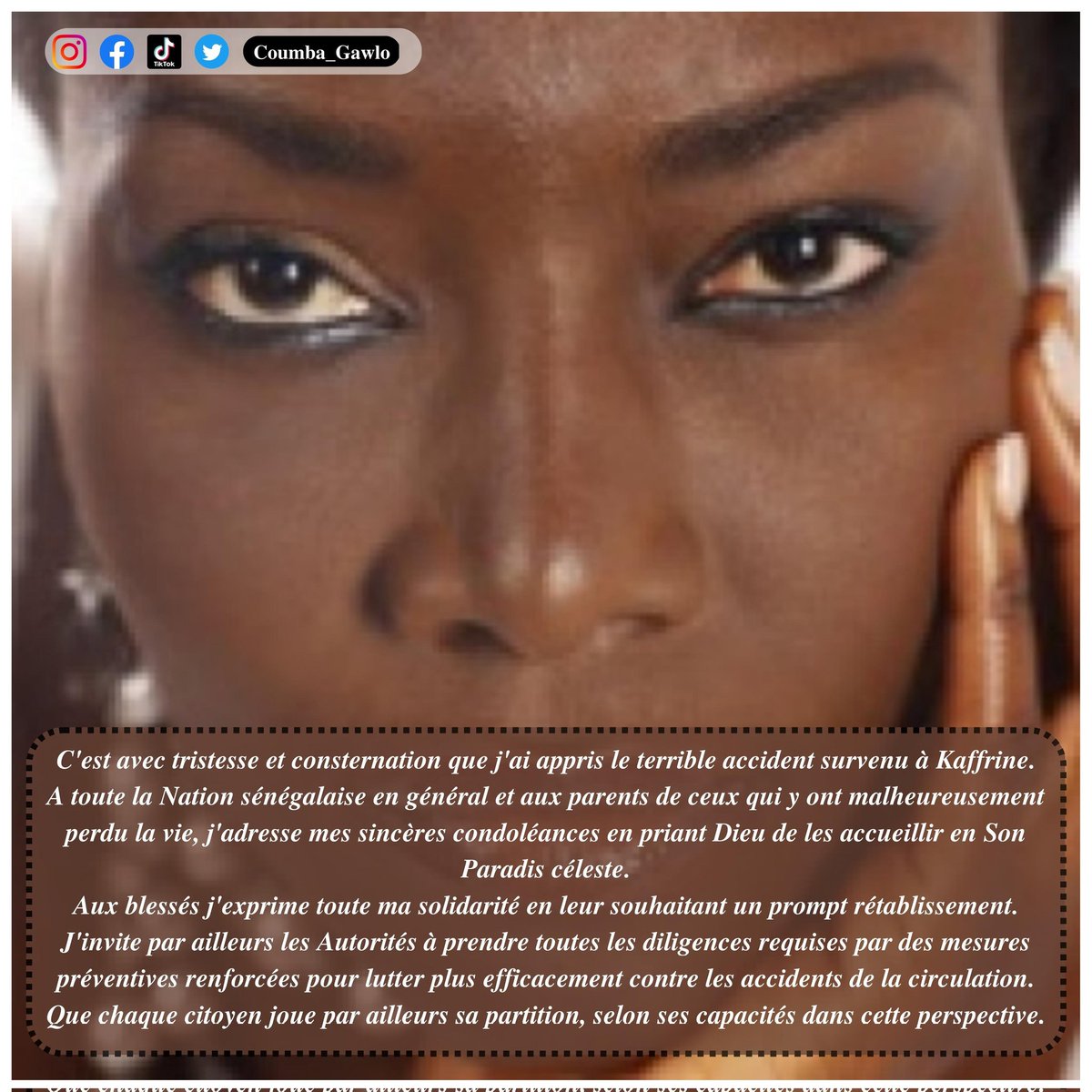 Coumba Gawlo L'Officiel Actu (@coumbagawlo) on Twitter photo 