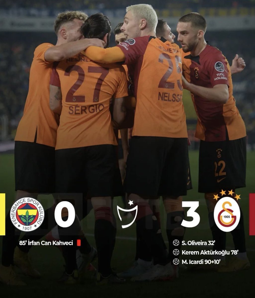 Tebrikler Galatasaray
 #GSvsFB