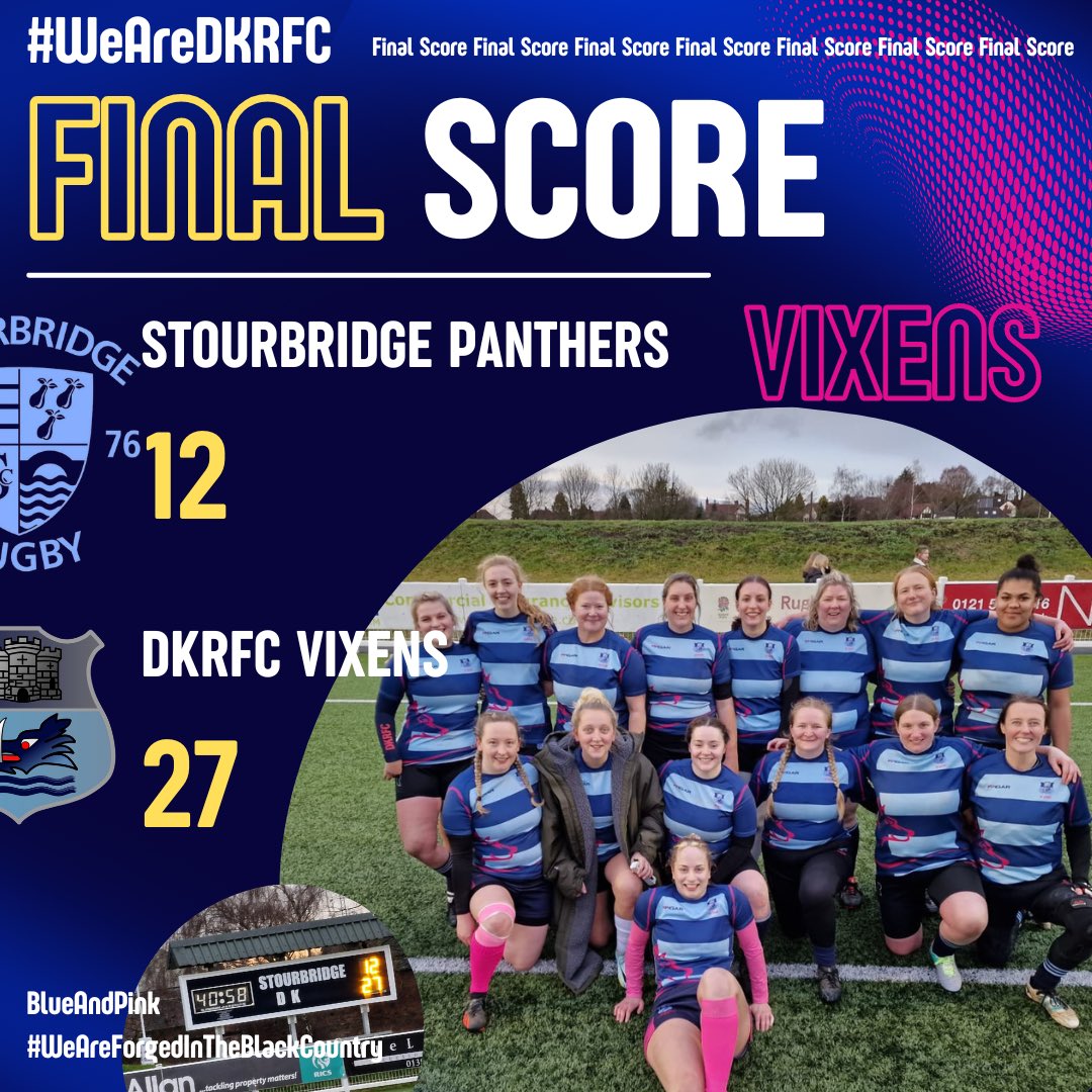 DKRugbyClub's tweet photo. 💥 Today's RESULTS!
😎 Three teams ran out...and three teams came back with 3️⃣ more wins...what away to start the New Year!
🎉 Congratulations everyone!
#WeAreDKRFC #threeteams #threewins #congratulations #happySunday #WeAreForgedKnTheBlackCountry https://t.co/NiMQZ2ou2K