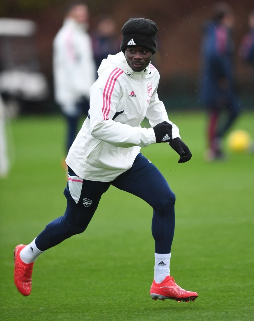 abel_maanda's tweet image. 📷Getting ready #ARSNEW #Arsenal #ESR #Saka #Zinchenko #benwhite