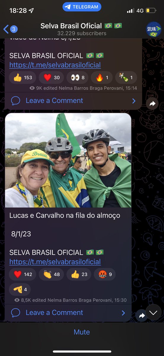 Eu gosto que a dona <a href="/NPerovani/">Nelma Perovani</a> tá fazendo uma cobertura ao vivo e postando a cara e o nome de todo mundo. Inclusive ela é dona de um dos grupos que organizou essa invasão <a href="/printsminions/">Prints bolsonaristas</a> <a href="/centralpolitcs/">Central da Política</a>