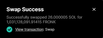WHO WANTS SOME $FRONK. 🐸