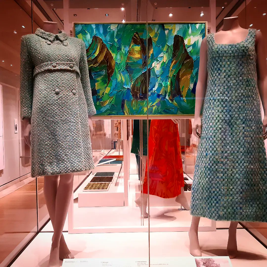 angela_slaven's tweet photo. The genius of Bernat Klein,
Small but perfectly formed exhibition, National Museum of Scotland till 23rd April
#bernatklein #nationalmuseumscotland
#alifeincolour #colourguide #textiles #mohair #spacedye https://t.co/he6QdgPywZ