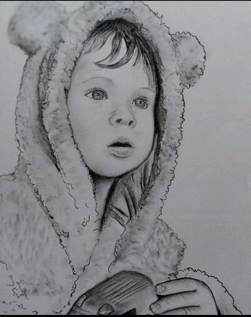 Graphite drawing. #drawing #graphite #art #ArtistOnTwitter #portrait #portraitdrawing follow <a href="/metelhet/">Jeroen Schut</a> on IG.