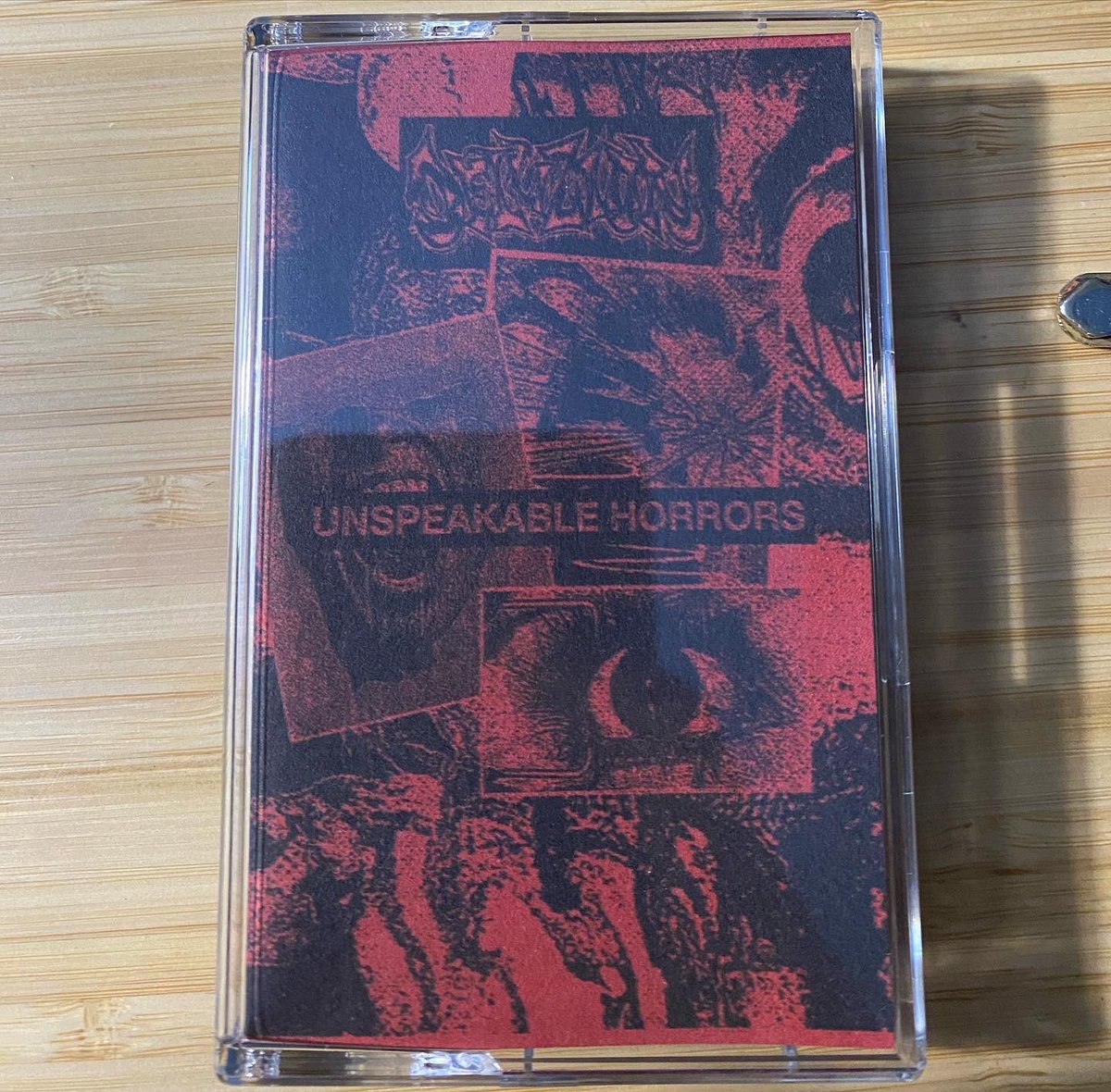 1648RECS's tweet photo. 019 - DELUZION “UNSPEAKABLE HORRORS” CASSETTE TAPE OUT NOW. First release of 2023

https://t.co/Y3sOyeydIr https://t.co/IoXiuezj57