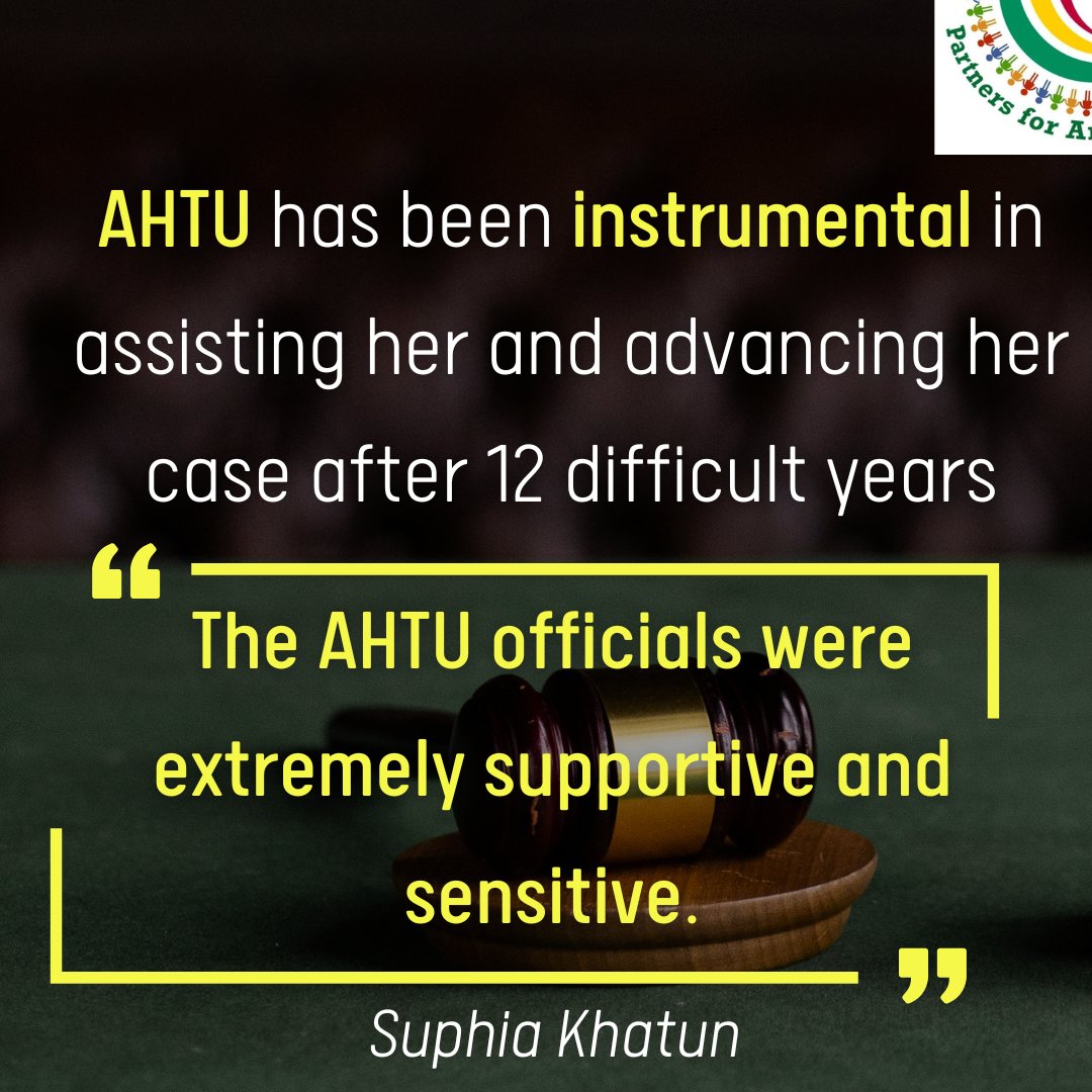 PATnorth24pgs's tweet photo. #Justice
After 12 years of battle, Supia has got the opportunity to identify her perpetrators through TI parade. This is a turning point in her case which was achived with the support from #Tafteesh  and #AHTU.

#HumanTrafficking https://t.co/xWzUsLTG8z