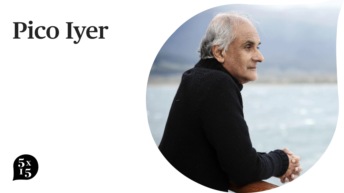 BloomsburyBooks's tweet image. Don’t miss the chance to hear from one of the most inspiring and perceptive travel writers of our time, Pico Iyer. Join @5x15stories to hear Iyer on the world's holiest sites and how we might find paradise in the present.

24 January, 7-8pm

Tickets: eventbrite.co.uk/e/5x15-present…