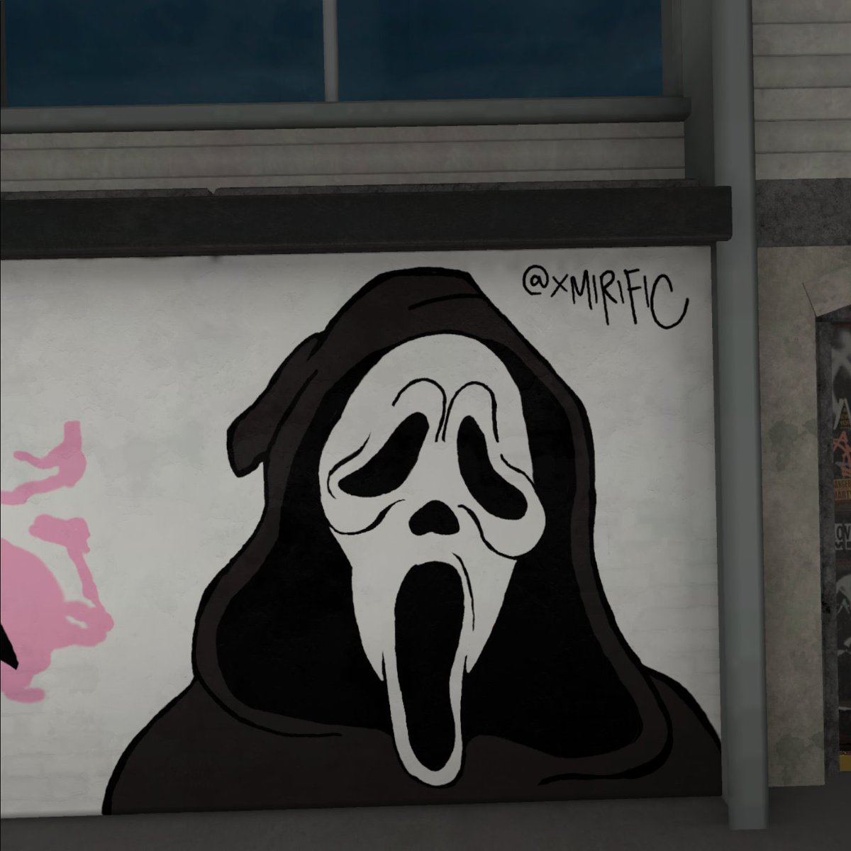 xmirific's tweet photo. Whatβs your favourite scary movie?
#kingspray #graffiti #xmirific
#graffiticommunity #NFT https://t.co/RIO4W4i9Jr