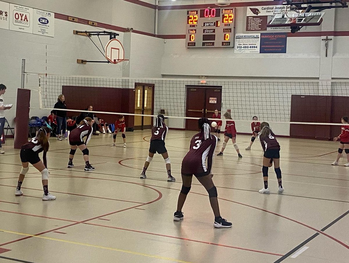 cjbschool's tweet photo. Boys basketball and girls volleyball games have been going on in the gym all weekend. Come out and cheer the Cardinals on! 
🏀🏐🏀🏐

#cardinals https://t.co/N5weNgej0q