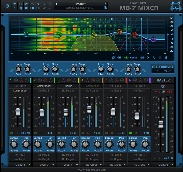 bluecataudio's tweet image. Plug-in of the day: Blue Cat's MB-7 Mixer, the only multiband multi FX that can load third party plug-ins in separate frequency bands! 99€ only until January 12th! 🤩
bluecataudio.com/Products/Produ…
#bluecataudio #multiband #audioplugindeals #audioplugins