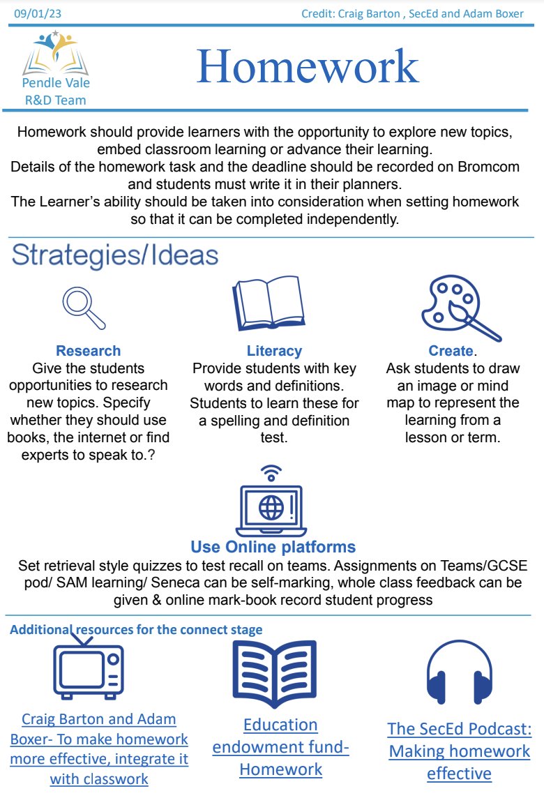 Pendle Vale Research and Development Team tweet media