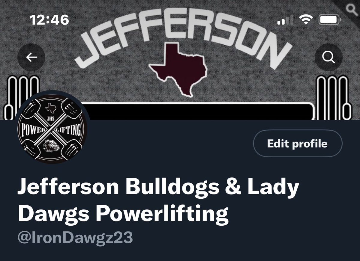 Follow your Bulldogs and Lady Dawgs Powerlifting Team on their new Twitter page.