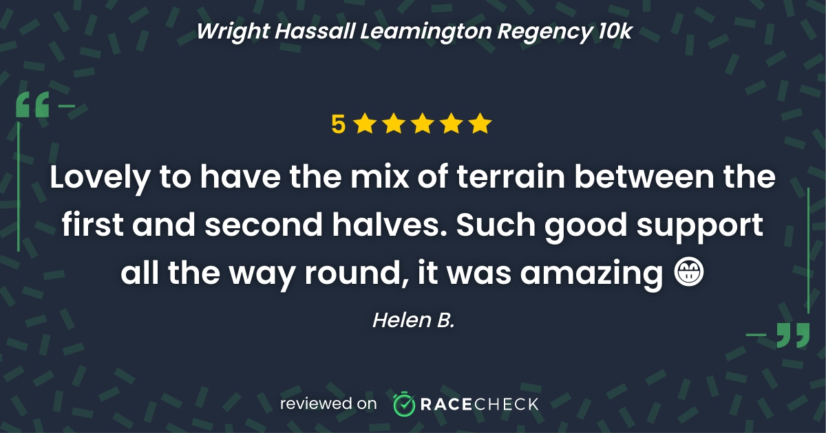 Regency10kRun's tweet image. We have some lovely reviews of our race, head over to racecheck.com/.../wright-has… to check them out.

Wanna be part of this fantastic event? sign up now @ regency10k.co.uk

#ukrunchat #runners #midlandsrun #10krun  #charityrunner #loverunning #runtogether   #covrunners