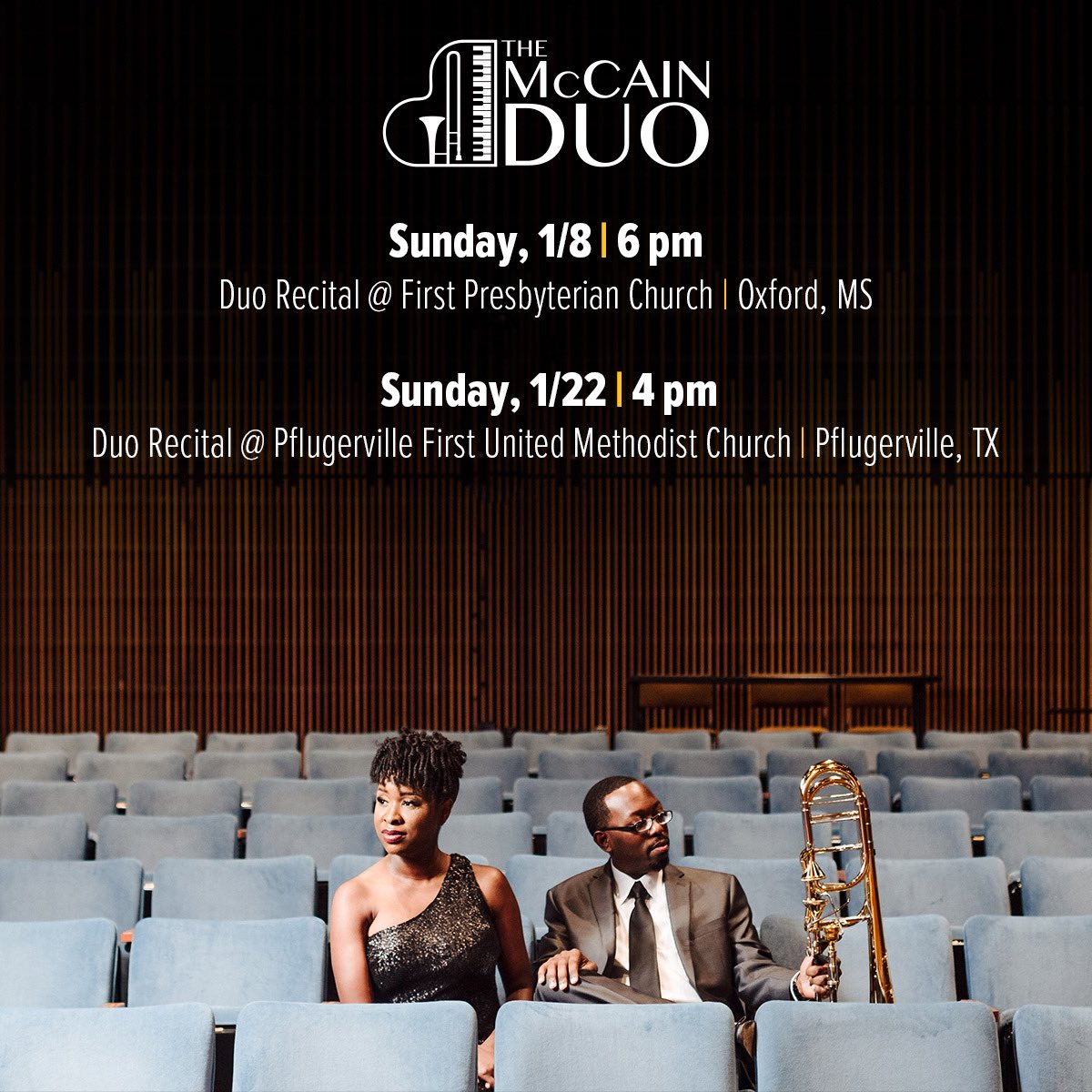 Our first concert of the year is today!