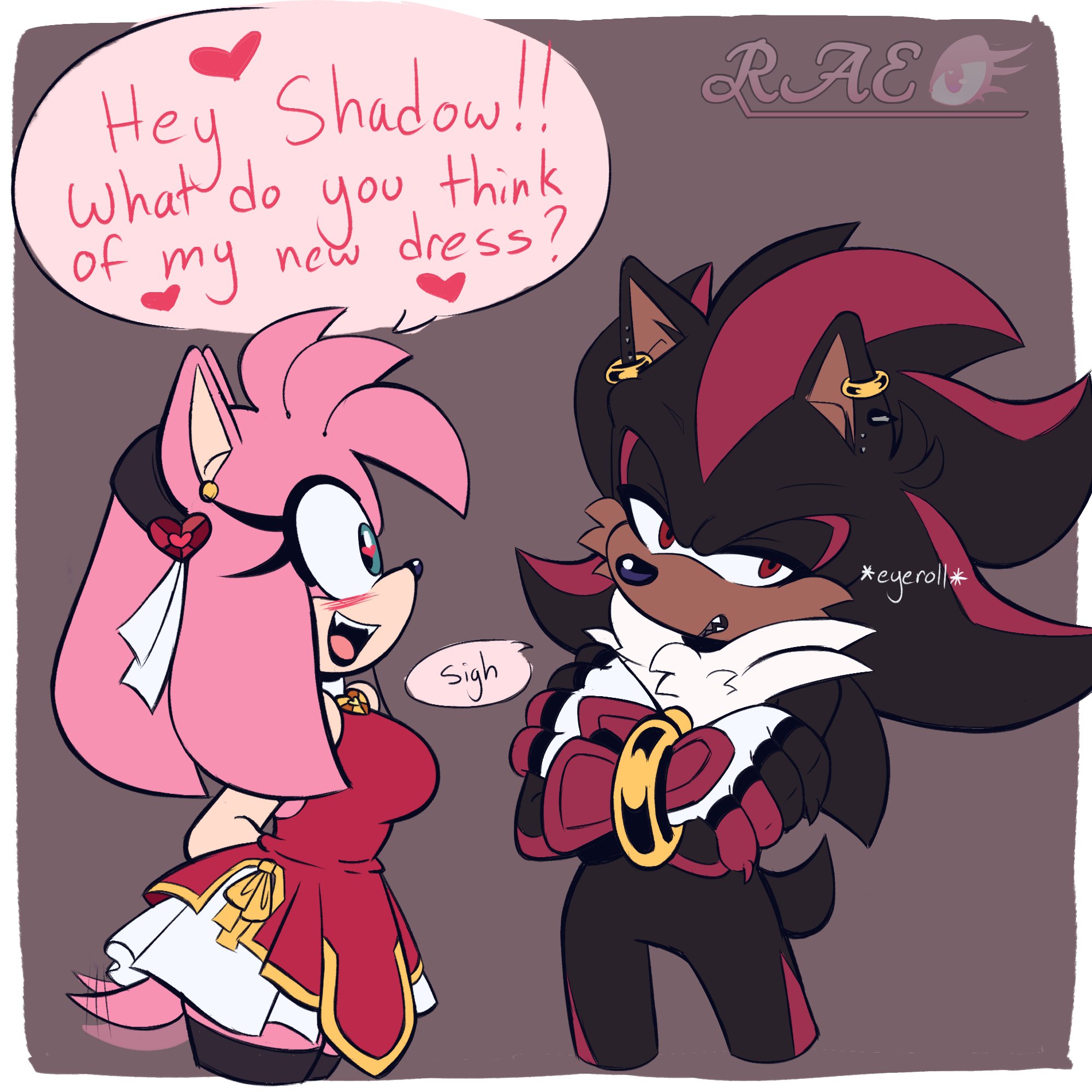 Rae 🌙Commissions Closed!🌙 on X: dark sonamy request for