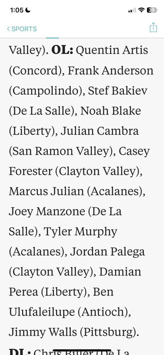 Acalanes Football Linemen tweet media