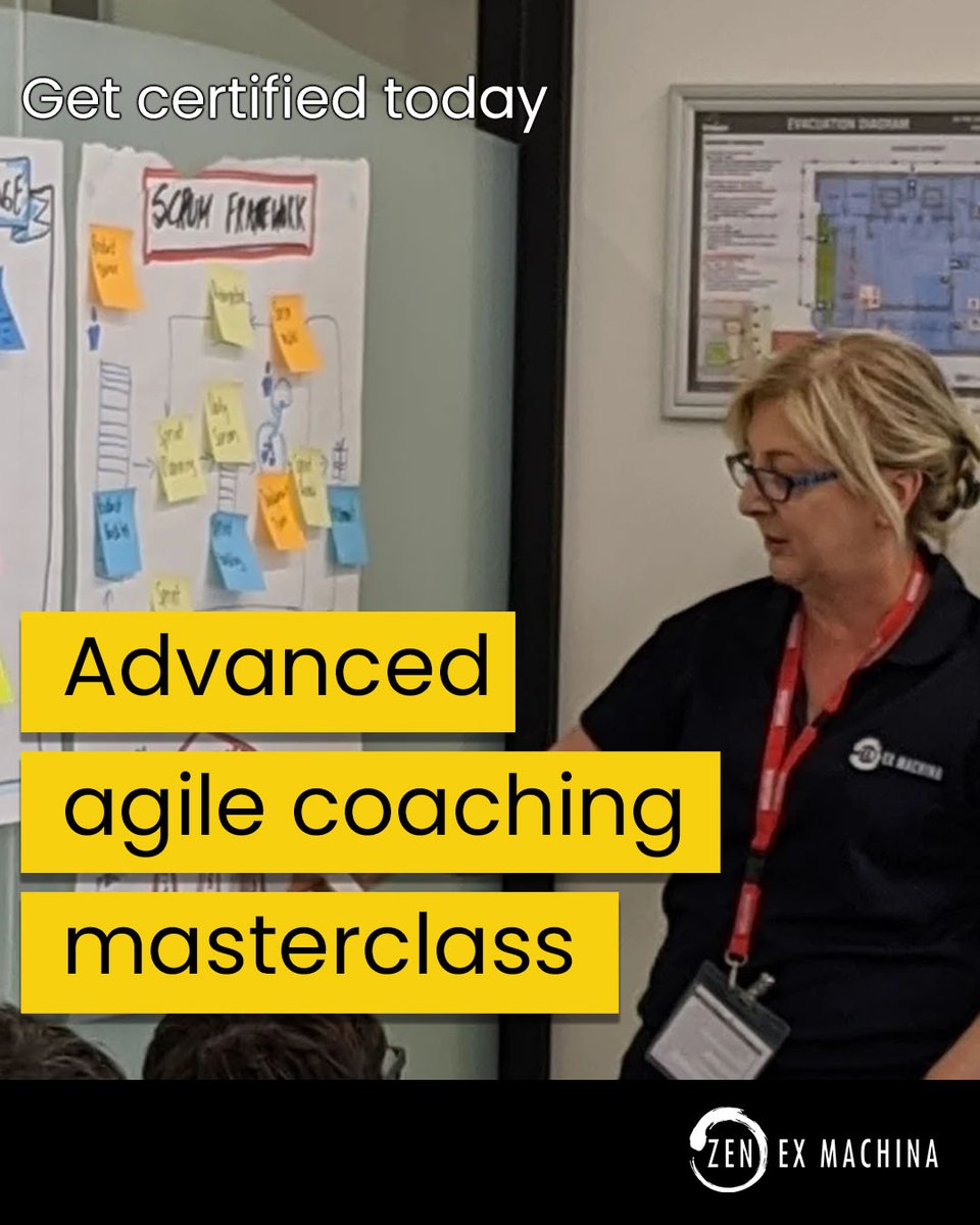 Agile Coaches, support the teams to grow, using different practices: training new skills (teacher), sharing our experience and learning (mentoring), asking insightful questions (coaching), advising them (consulting). Register now for the masterclass bit.ly/3BlCVQJ