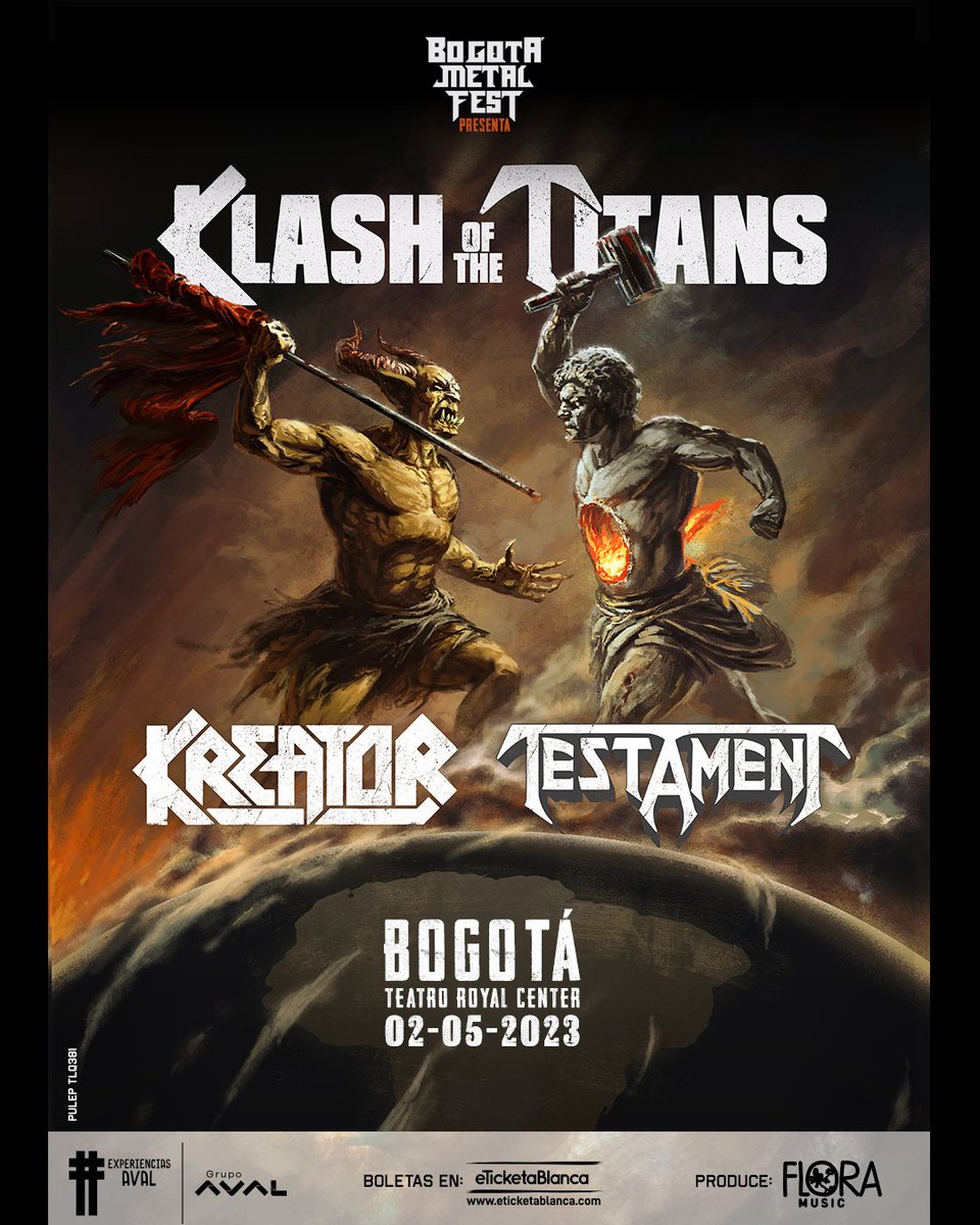 PogotaConcerts's tweet photo. 📰Más información en https://t.co/dCTtjlT3HS 🦅
@Bogmetalfest @Flora__Music
#ApoyaElMetal #Comparte https://t.co/fN5LDRoDu1