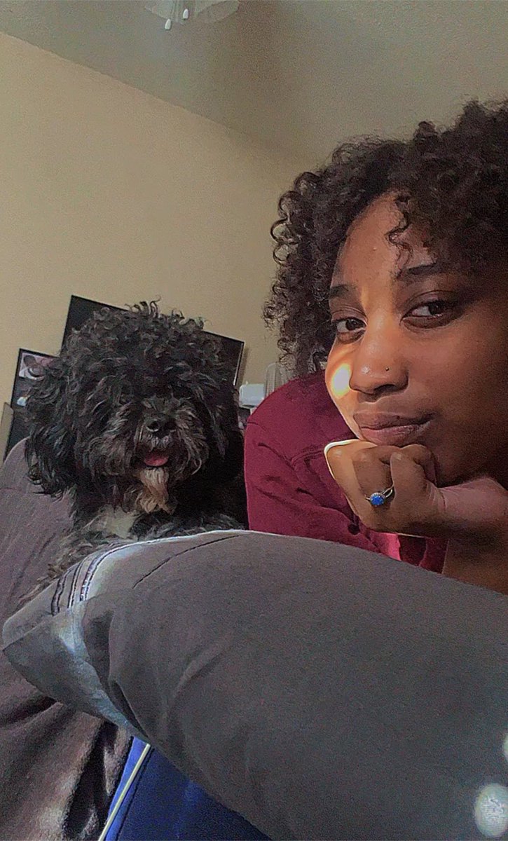 loveashleiii's tweet photo. @blackpeoplepets Mommy and Bentley J 🐾 https://t.co/bAxKO8LpqY