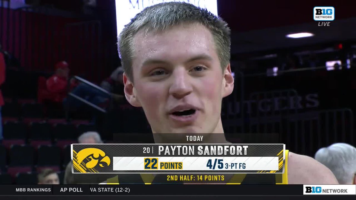 Iowa Men’s Basketball on Twitter "Us watching Payton take over late."