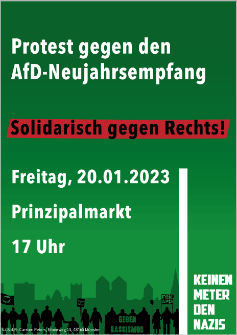 Bündnis "Keinen Meter den Nazis" Münster tweet media