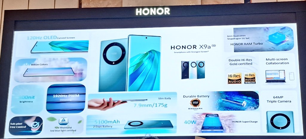 HONOR X9a