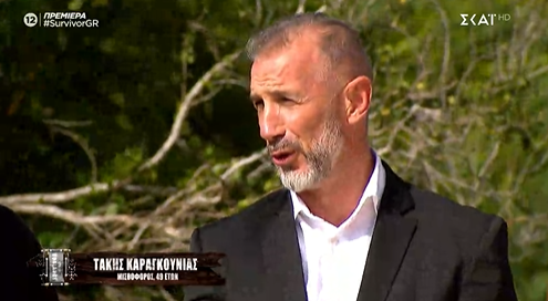 tim_inferno's tweet photo. -Τάκη Καραγκούνια πως αισθάνεσαι?
-Γιώργο μου ο Αρης ο Σοιλέδης είναι ψεύτης Γιώργο μου #SurvivorGR https://t.co/2NEaXC1FB4