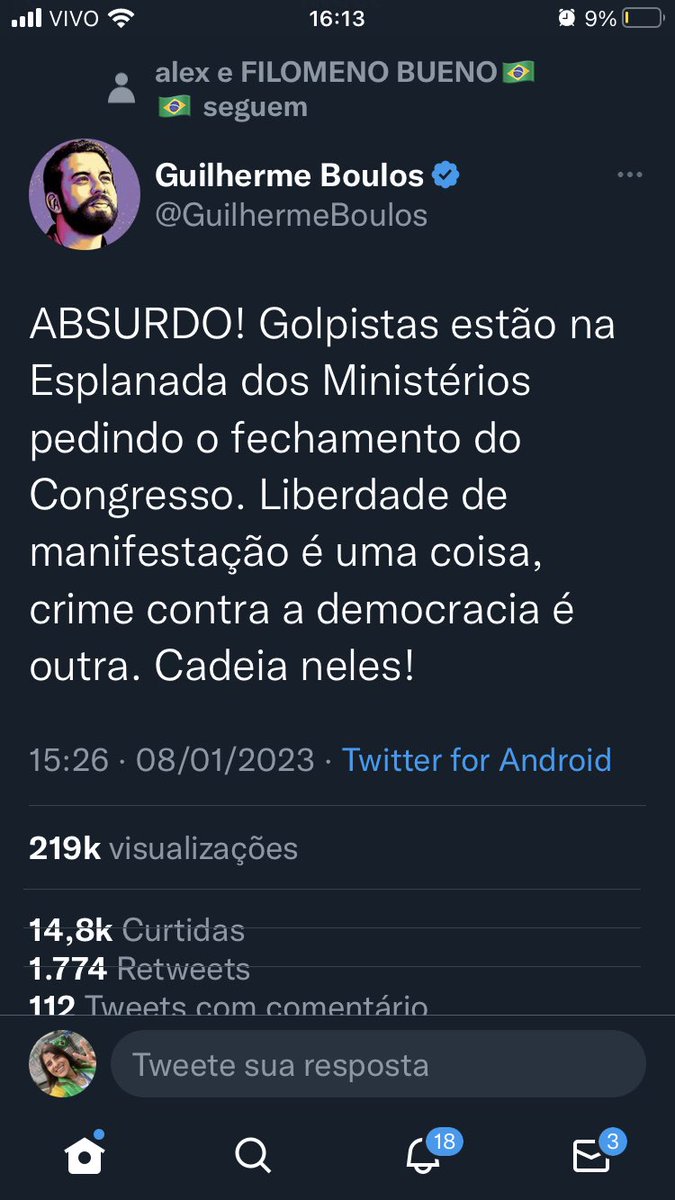 patyfantinati's tweet photo. Vivi pra ver o Boulos se manifestar contra invasões kkkkkkkkkkkkkkkkkkkkkkk https://t.co/pBQ4dcVObh