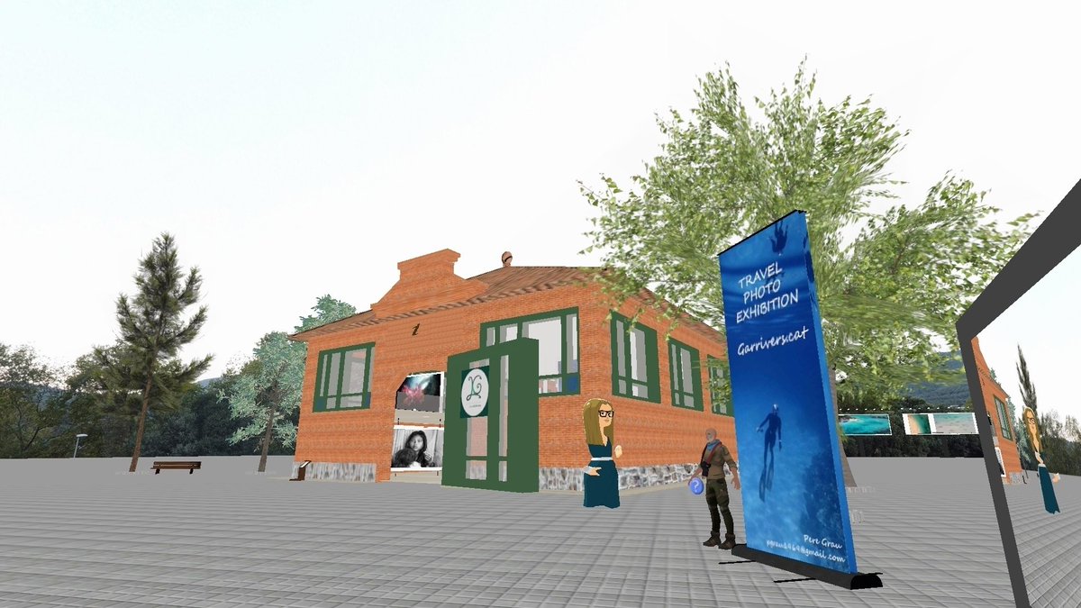 Dolors_Castella's tweet photo. He visitat una recreació del centre de visitants de #laGarriga Lluís Viñas que ha fet @peregrau1969, convertit en sala d'exposicions de les seves fotografies. Espectacular! Fins i tot em van fer una mena d'avatar per reconèxer-me allà dins. Gràcies per l'oportunitat! #catvers https://t.co/n5TJX9LYJY