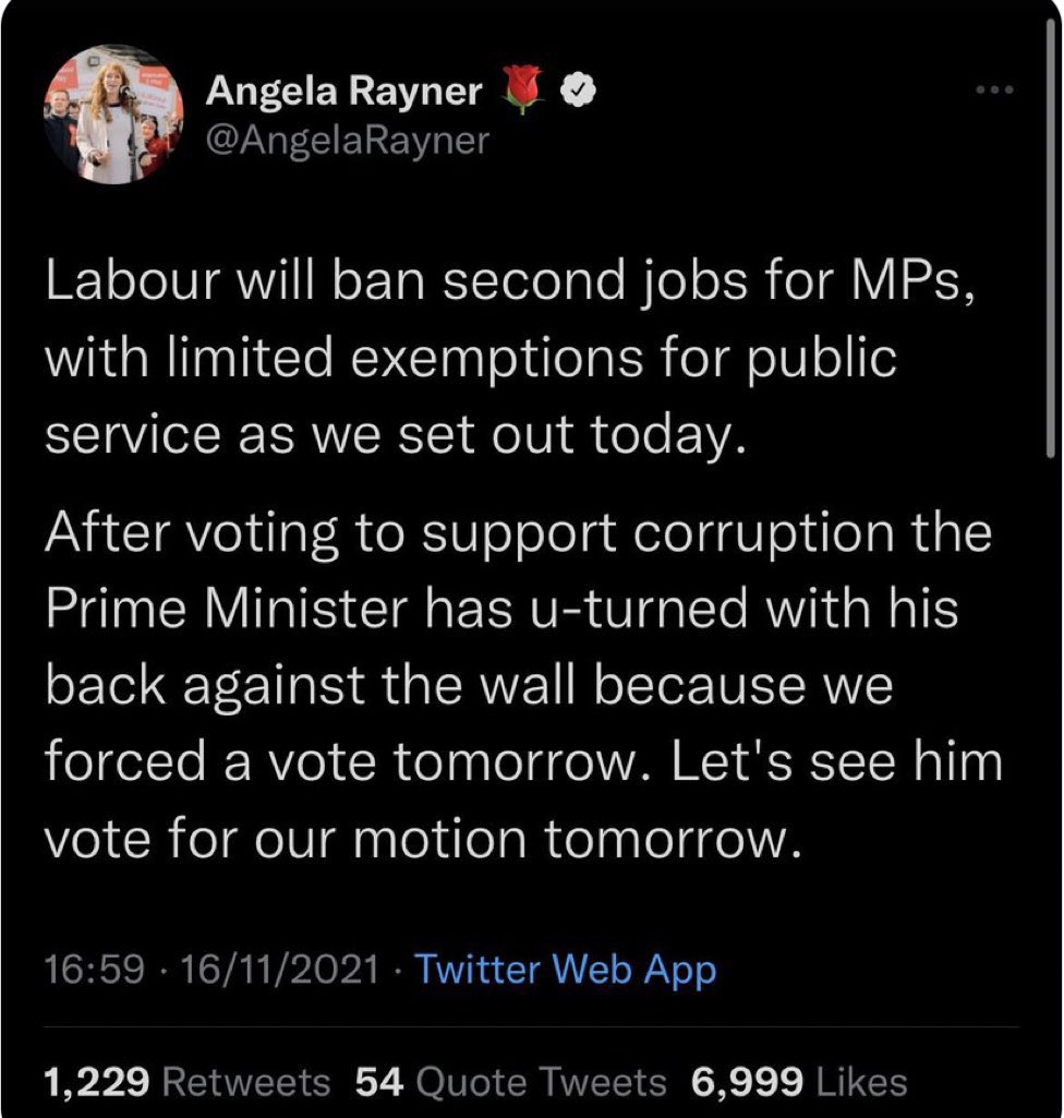 MasterofCoin19's tweet photo. @SkyNews So what is it @Keir_Starmer @AngelaRayner ?? Absolute hypocrites! Or more accurately- you are all full of shit! https://t.co/IzD75tIE1r