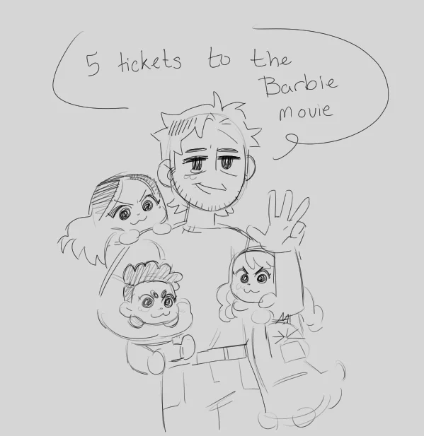 franks the only one that doesnt want to see barbie 