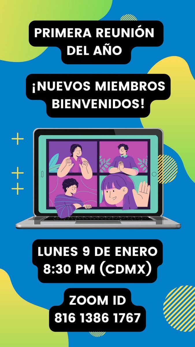 Únete a nuestra primera reunión virtual del 2023, mañana 8.30pm✨

#VoluntadPolítica #grassroots  #AcciónClimática